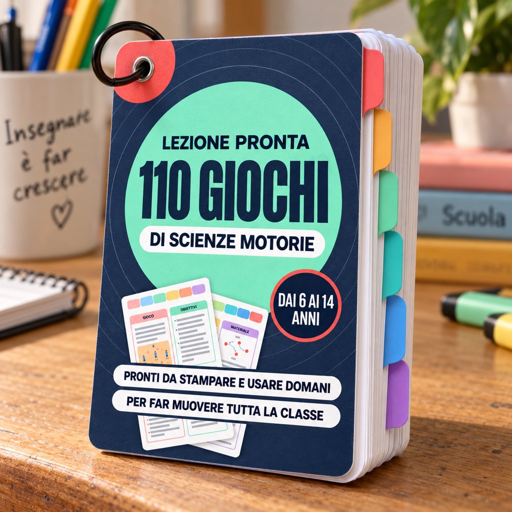 Il mazzo Lezione Pronta - 110 giochi di Scienze Motorie